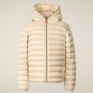 Save The Duck Girl's Mod. Iris Puffer Jacket Beige